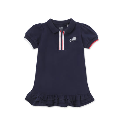 Baby Piqué Dress NAVY / 18M-24M