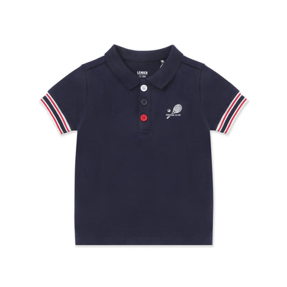 Baby Piqué Polo NAVY / 12M-18M