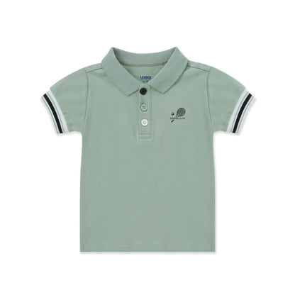 Baby Piqué Polo GREEN / 12M-18M