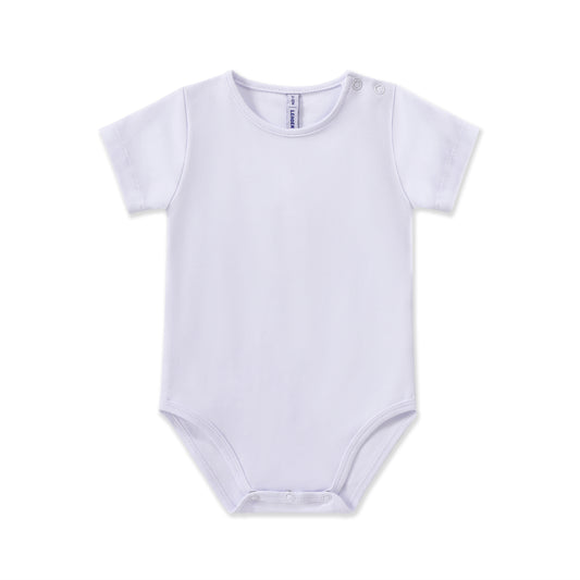 Short sleeve Lycra strechie WHITE / 6M-12M