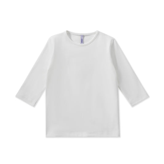 Three quartered sleeve shell (632) OFF WHITE / 6