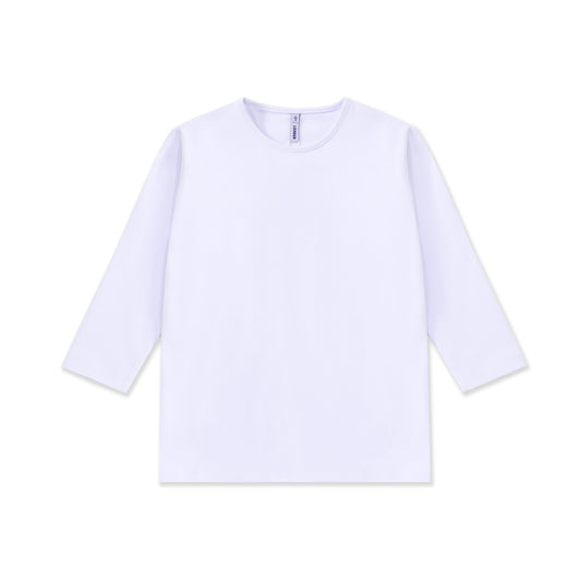 Three quartered sleeve shell (633) WHITE / 12