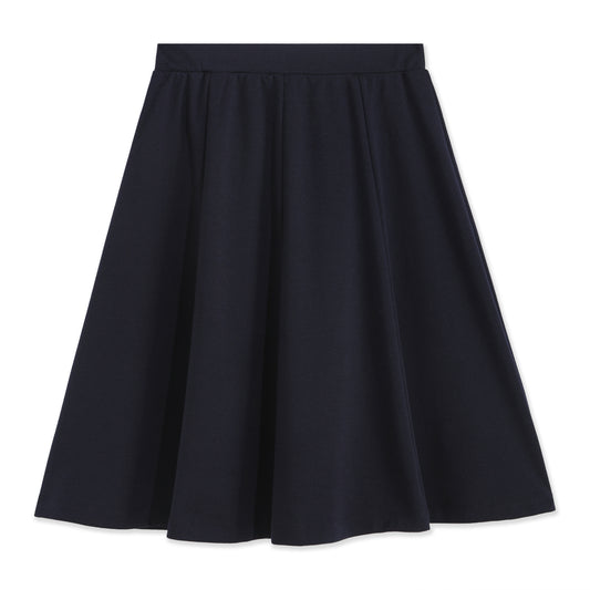 Split Jersey knit skirt NAVY / 10