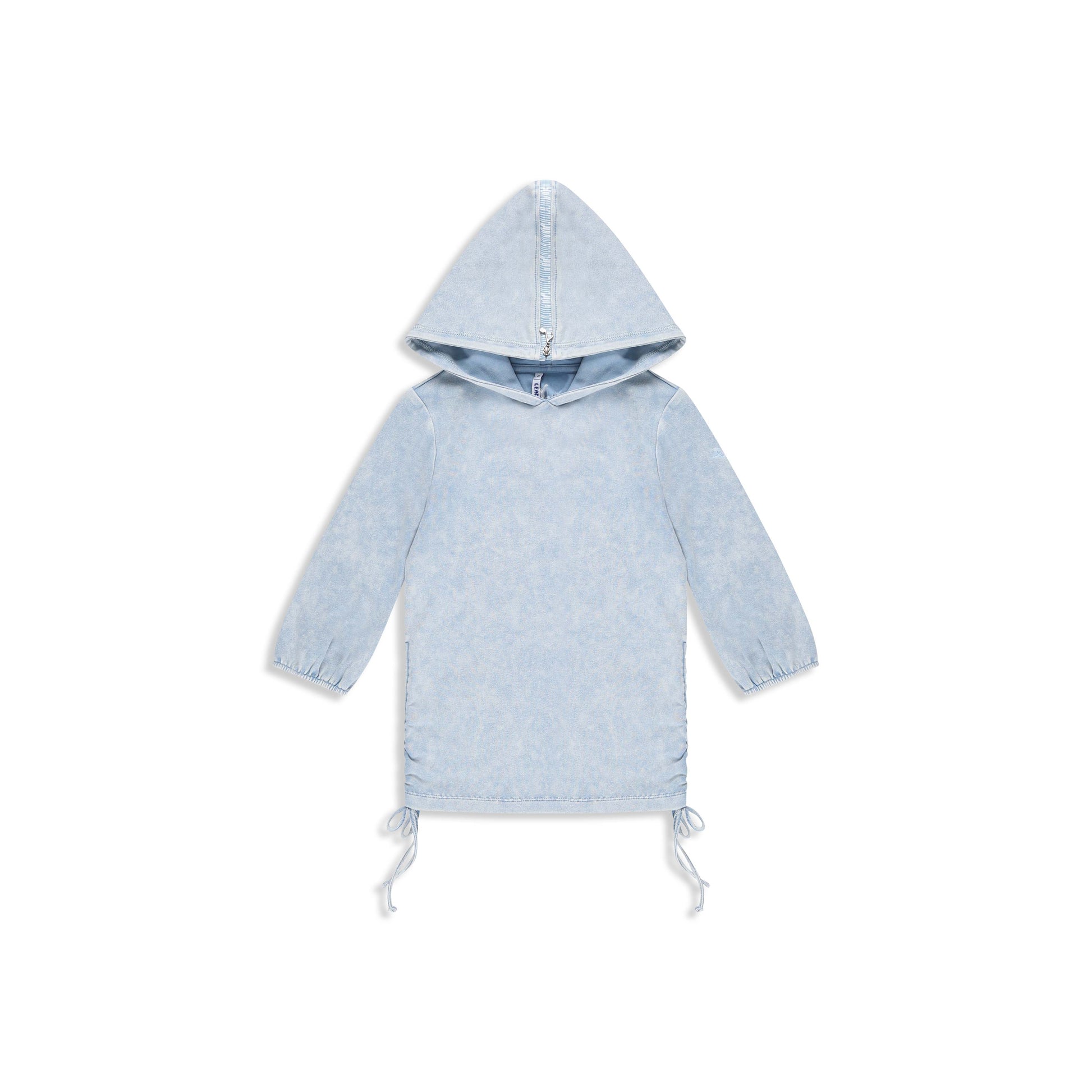 Crimped hoodie 323 BLUE / 6