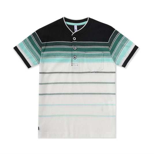 Striped T-shirt 342 GREEN / 8
