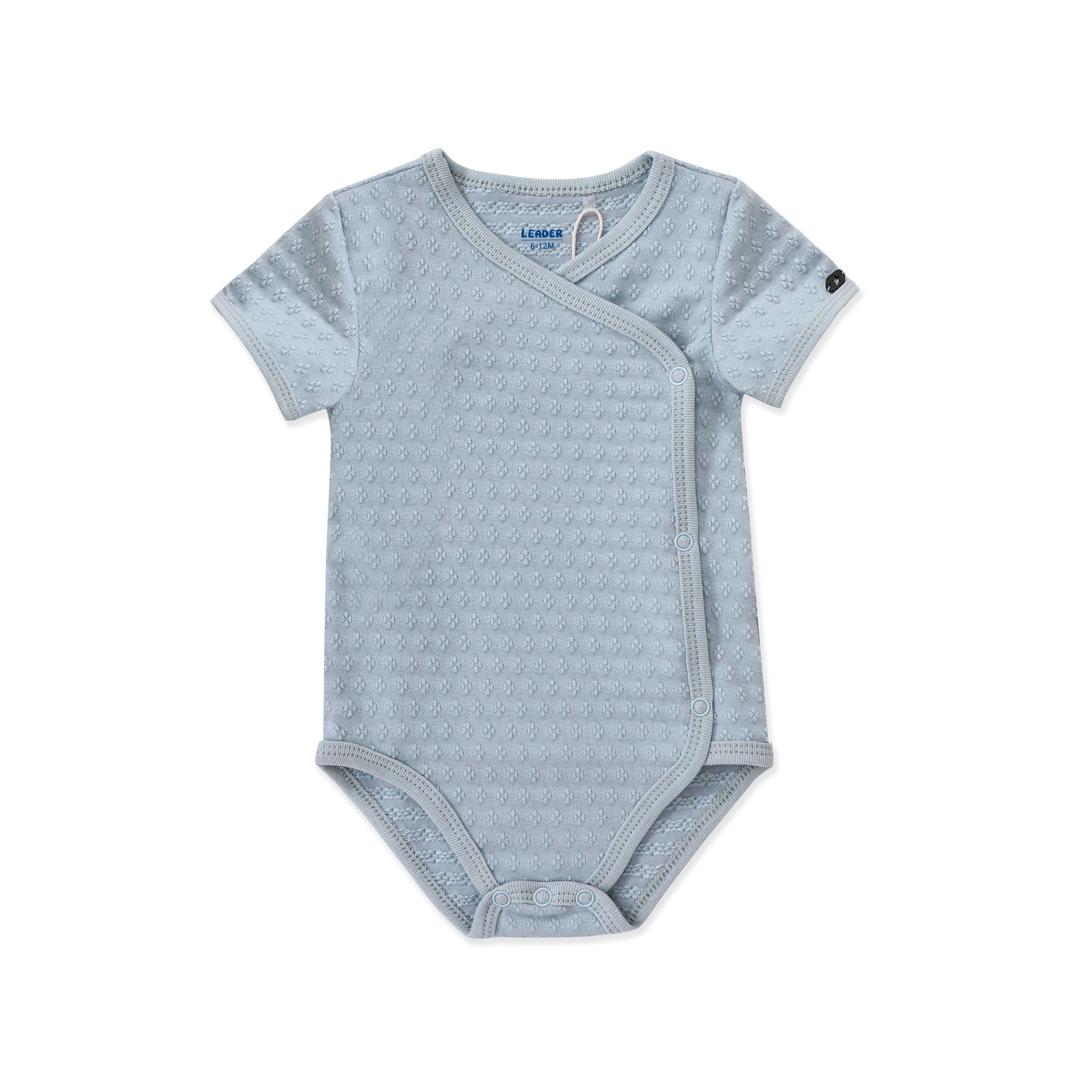 Textured bodysuit 361 LT BLUE / 6M-12M