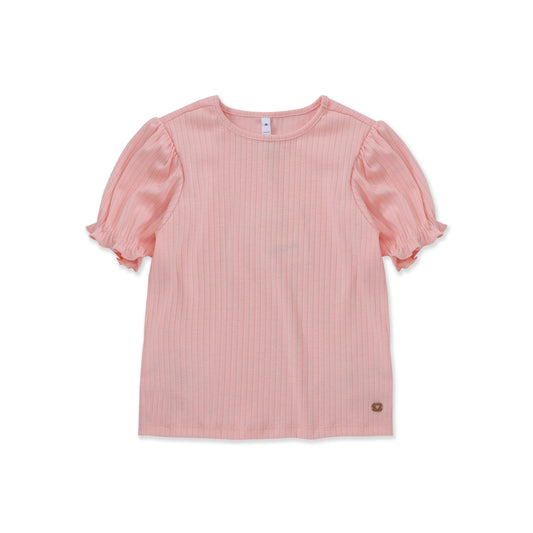 Textured Fabric Shirt 366 CORAL / 4
