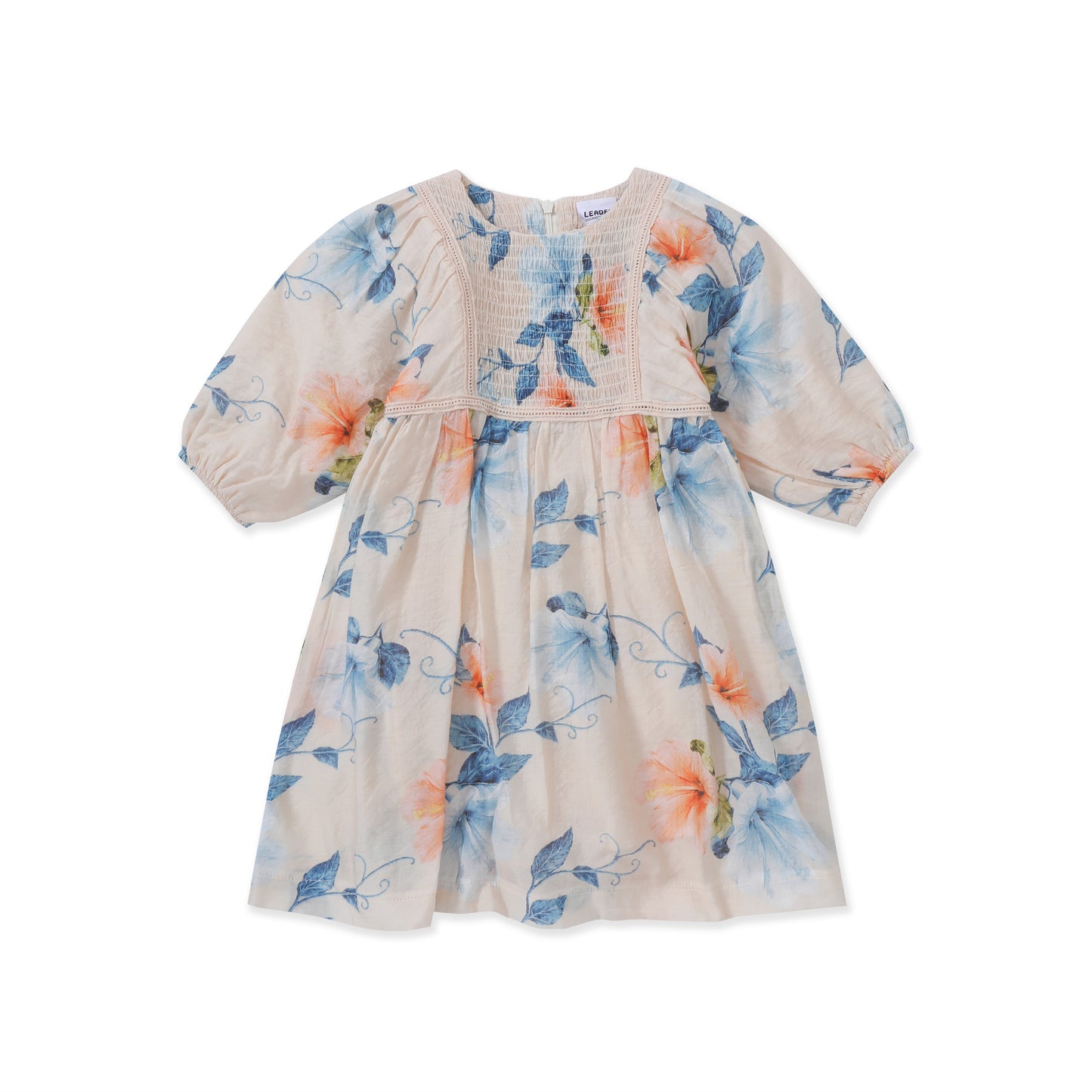 Floral Dress 443 PEACH / 4