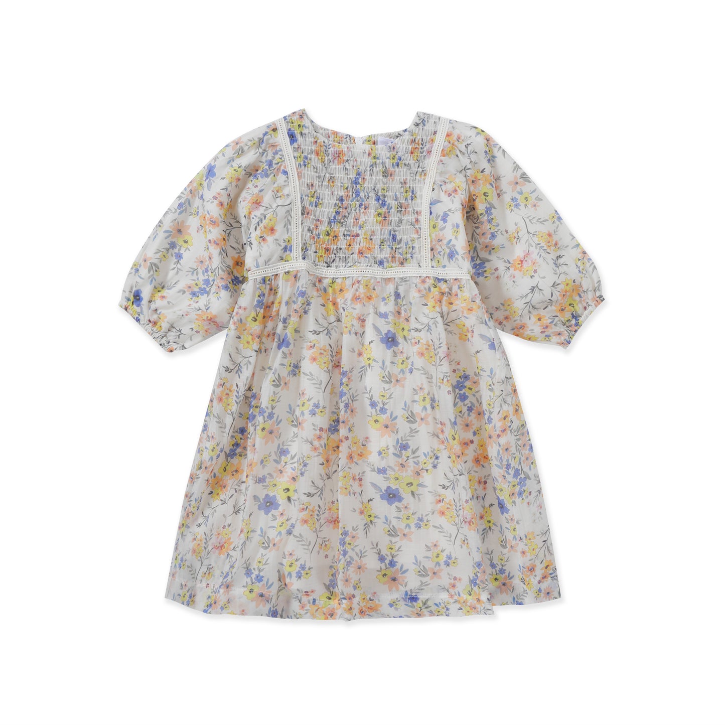 Floral Dress 443 YELLOW / 4