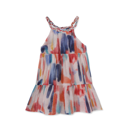 Watercolor braid jumper 446 ORANGE / 3