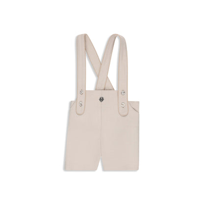 Linen-like overallls 465 SAND / 2Y