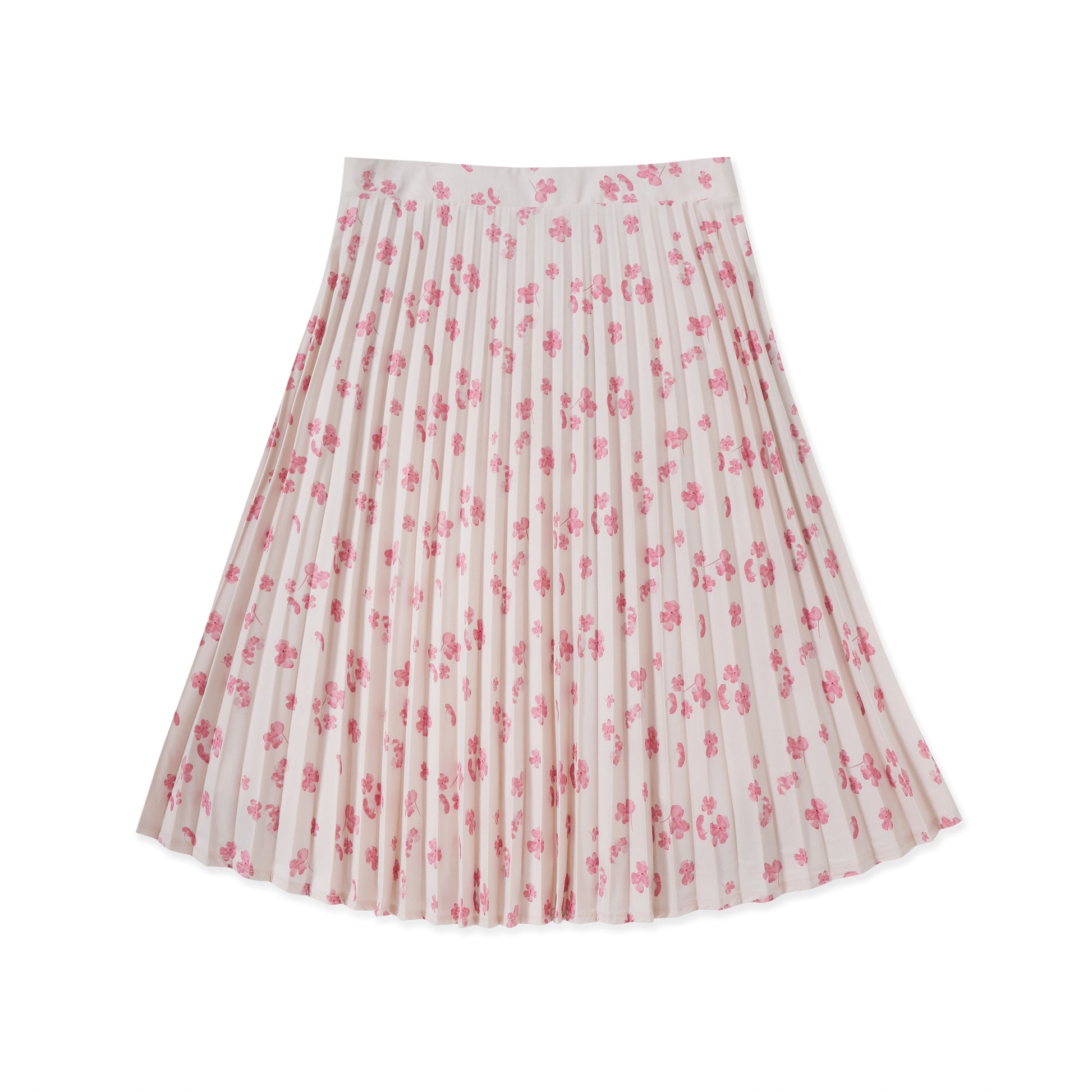 Floral print skirt 023 PEACH / 12