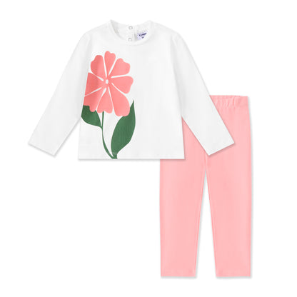 Set with Print 208 FUSHIA / 18M-24M
