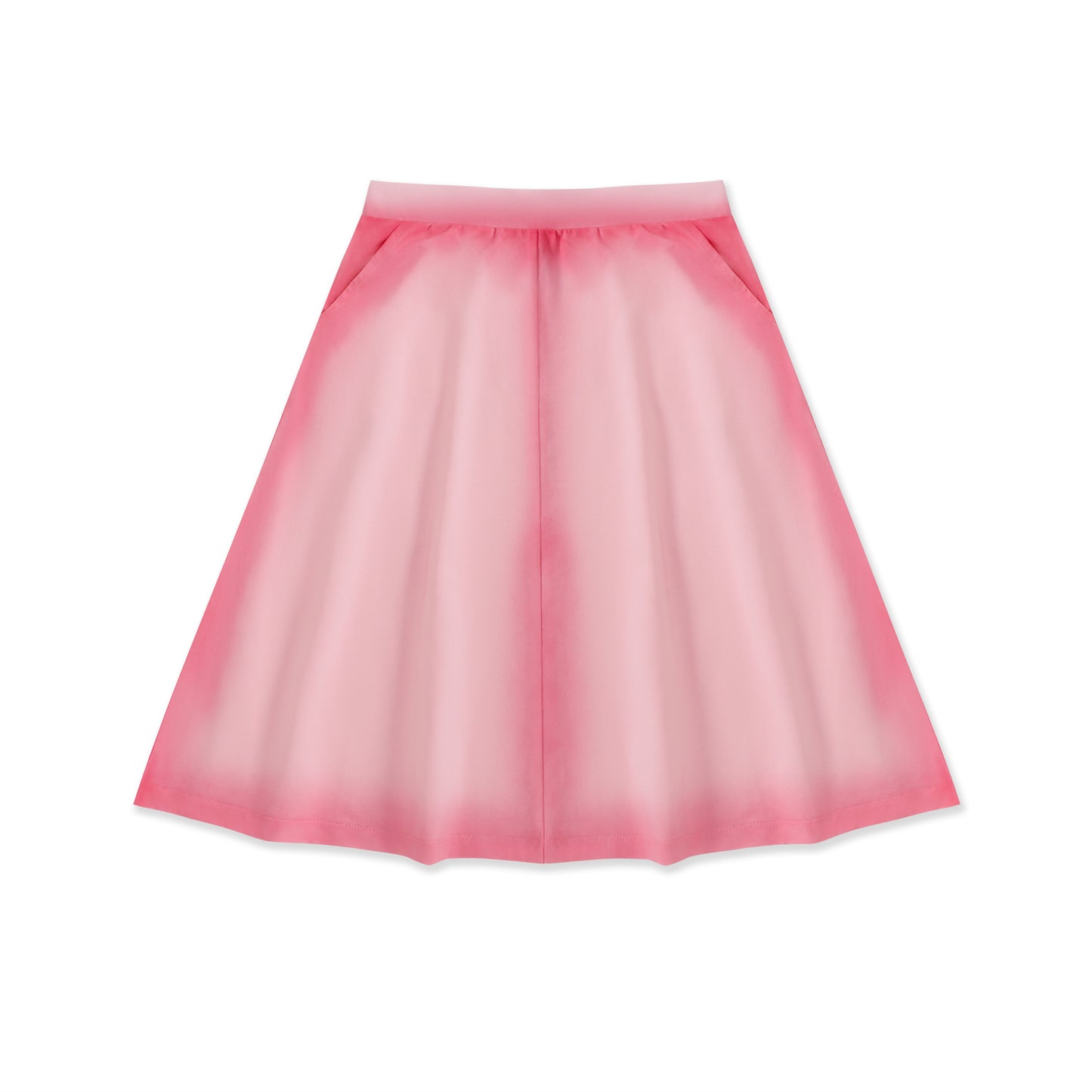 Split spray patterned skirt 228 PINK / 12
