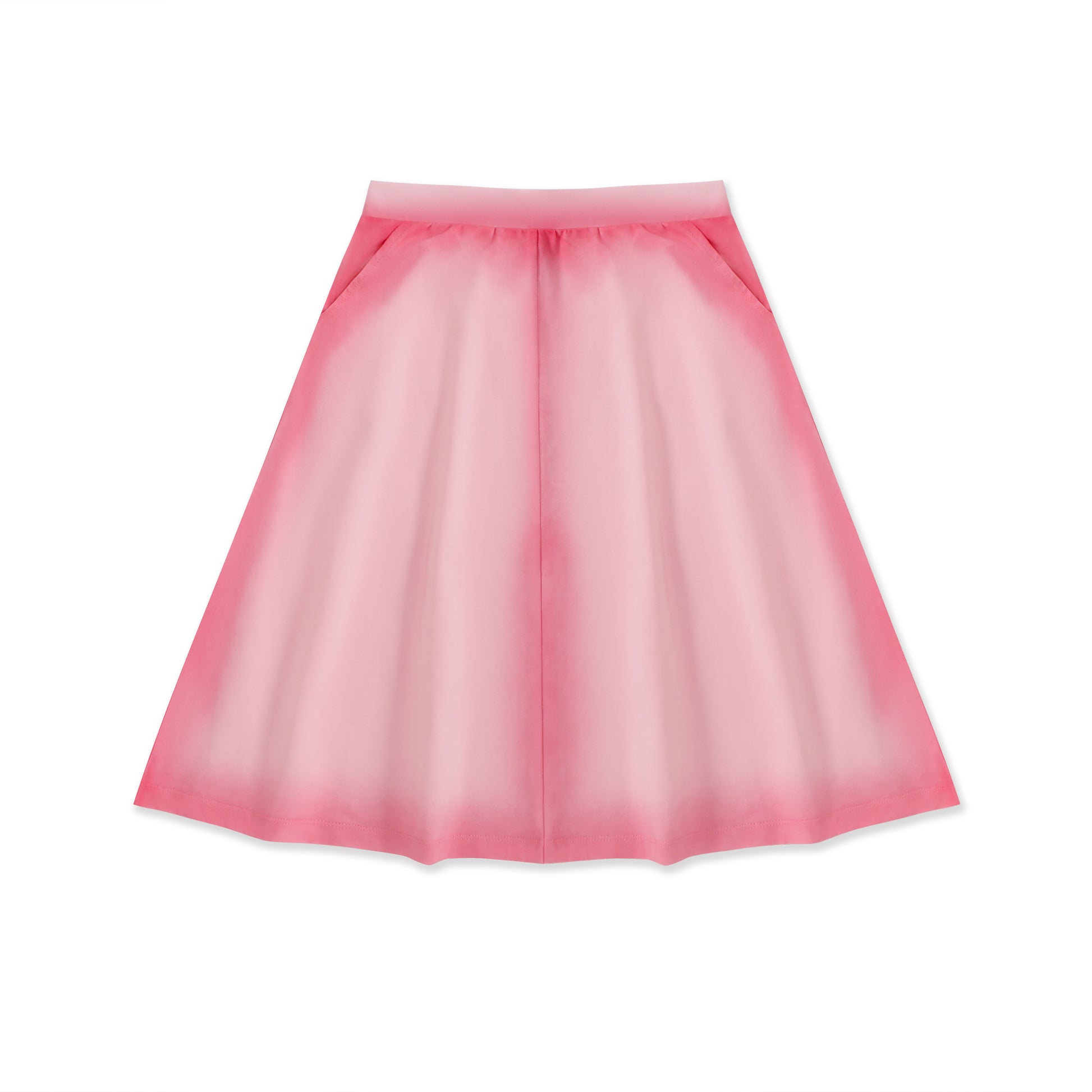 Split spray patterned skirt 228 PINK / 12