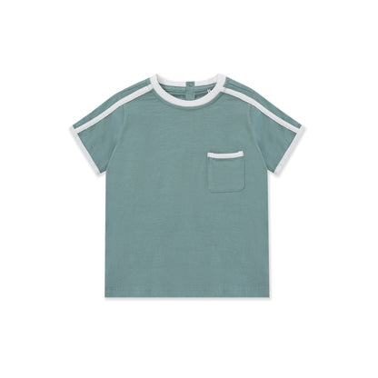 Sporty shirt 261 OLIVE GREEN / 3M-6M