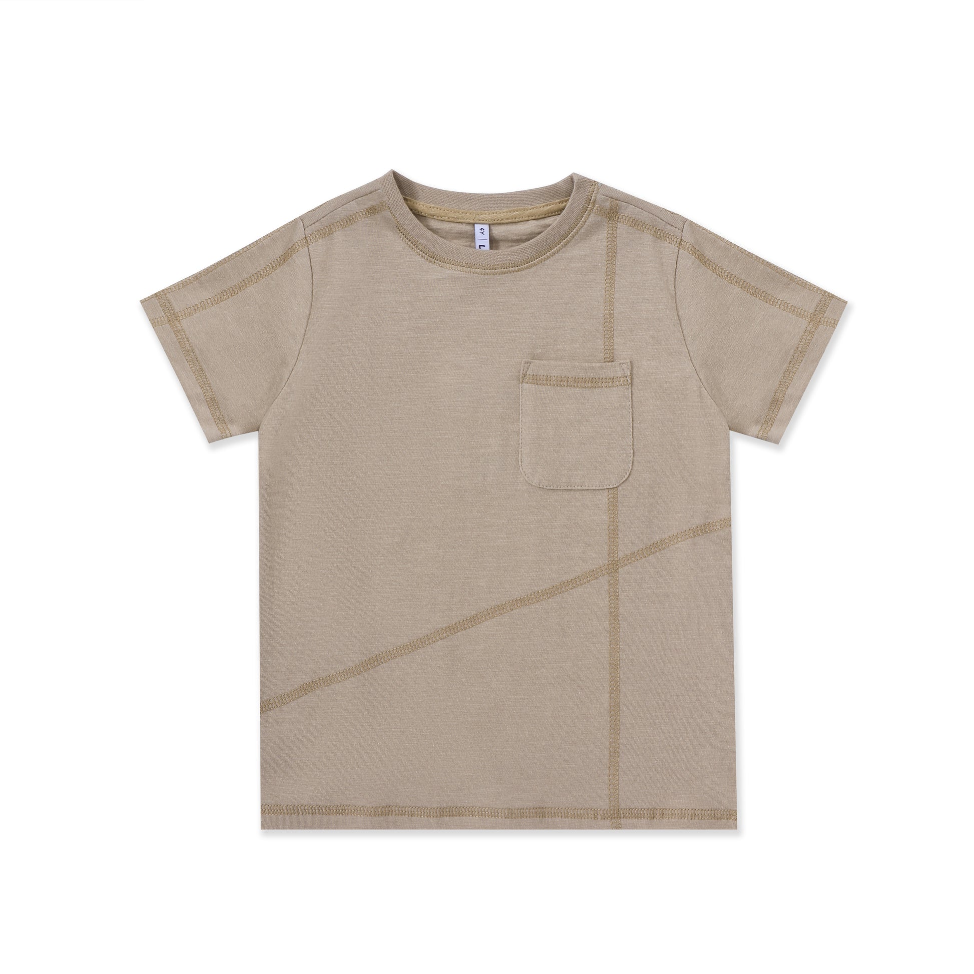 Flatlock Shirt 262 BEIGE / 4
