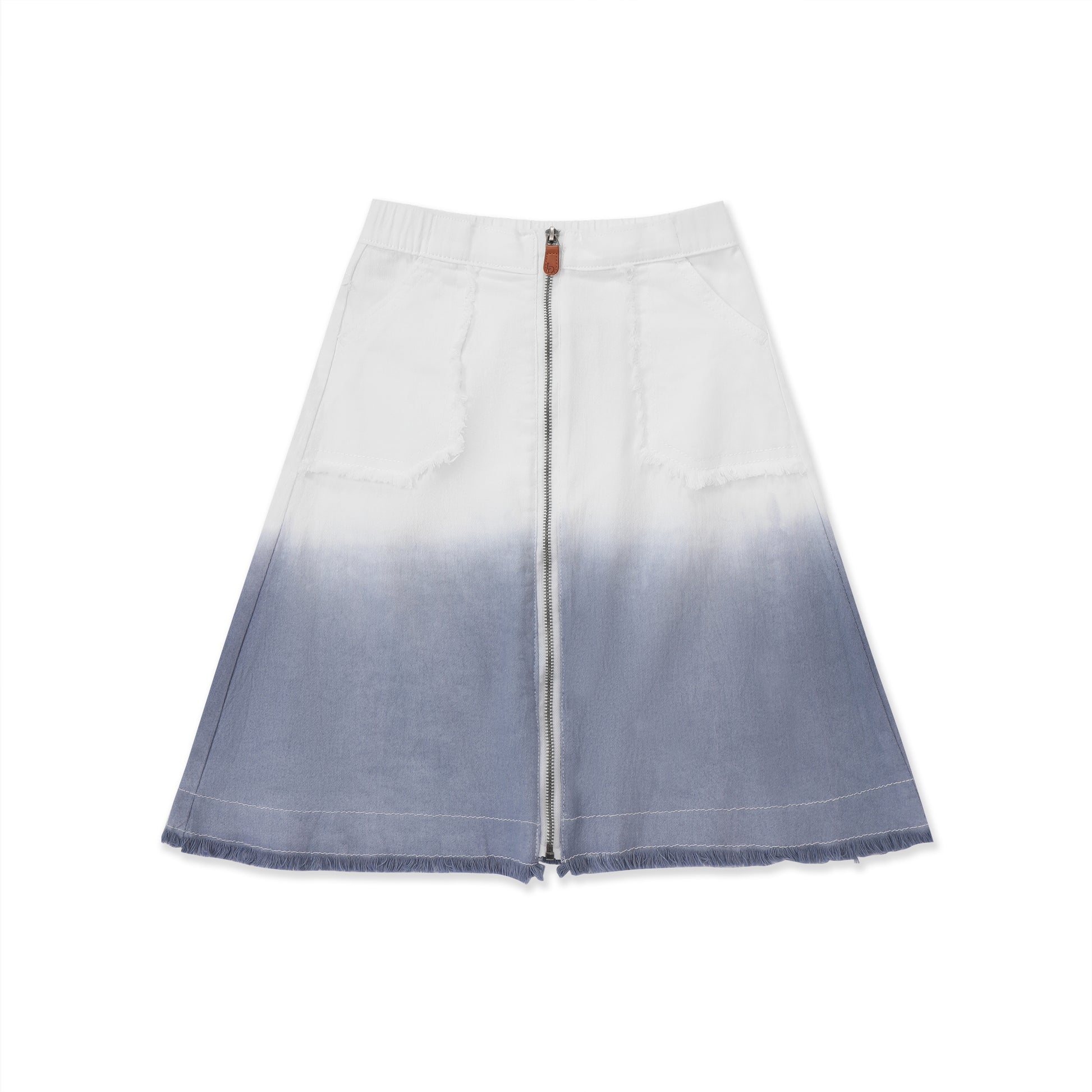 Shredded Finish Skirt 282 OFF WHITE / 8