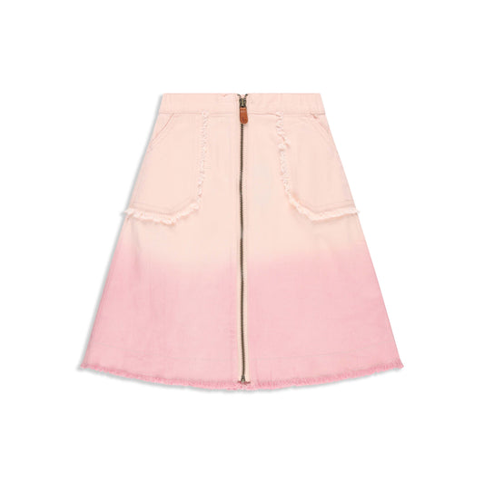 Shredded Finish Skirt 282 PEACH / 7