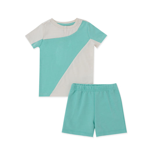 Multicolored shorts and shirt Set 296