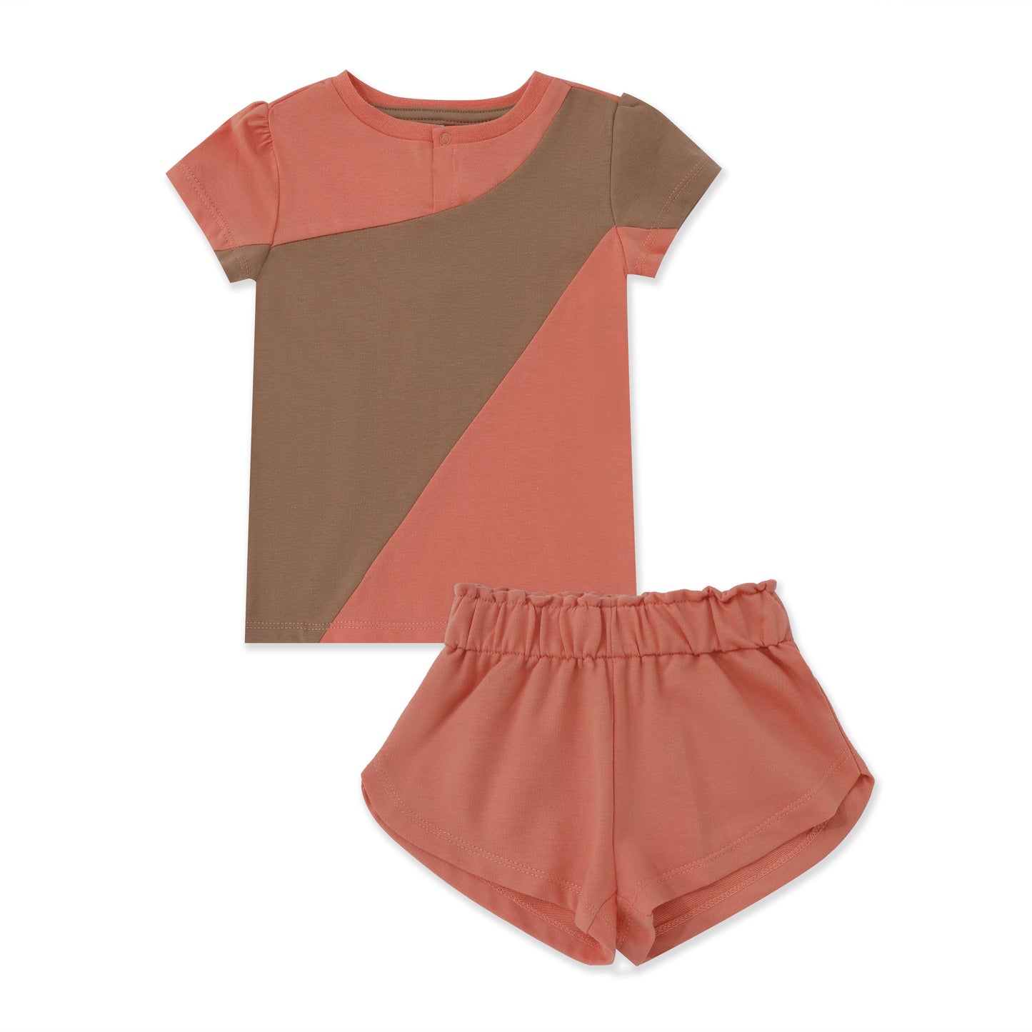 Multicolored shorts and shirt Set 297