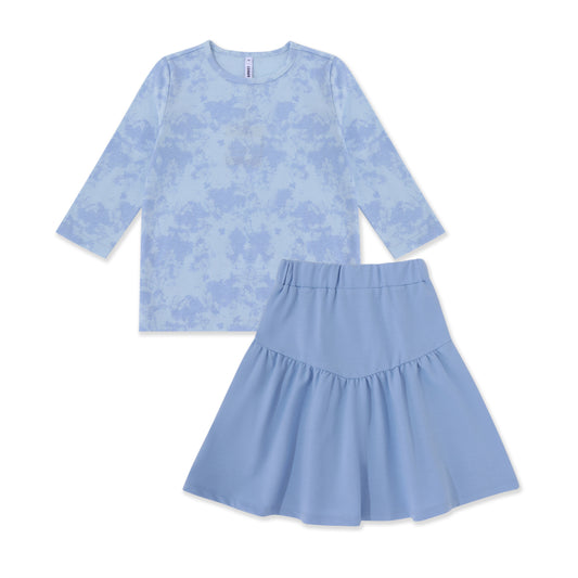 Printed shirt and skirt set 300 JEANS / 6