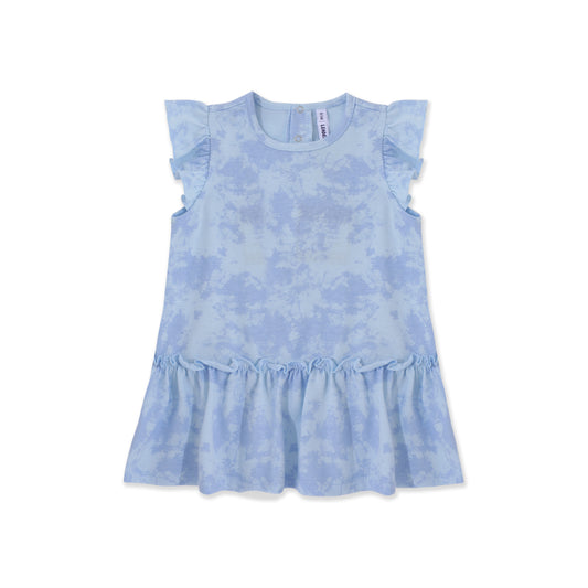 Printed Frill Dress 303 JEANS / 18M-24M