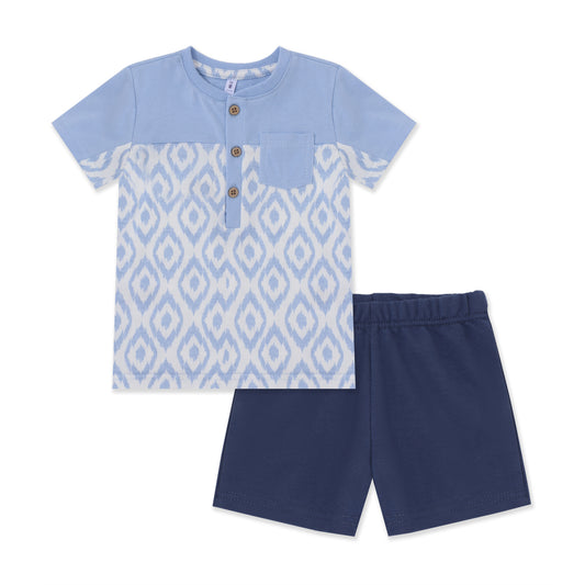 Indian Pattern Set 309 BLUE / 12M-18M