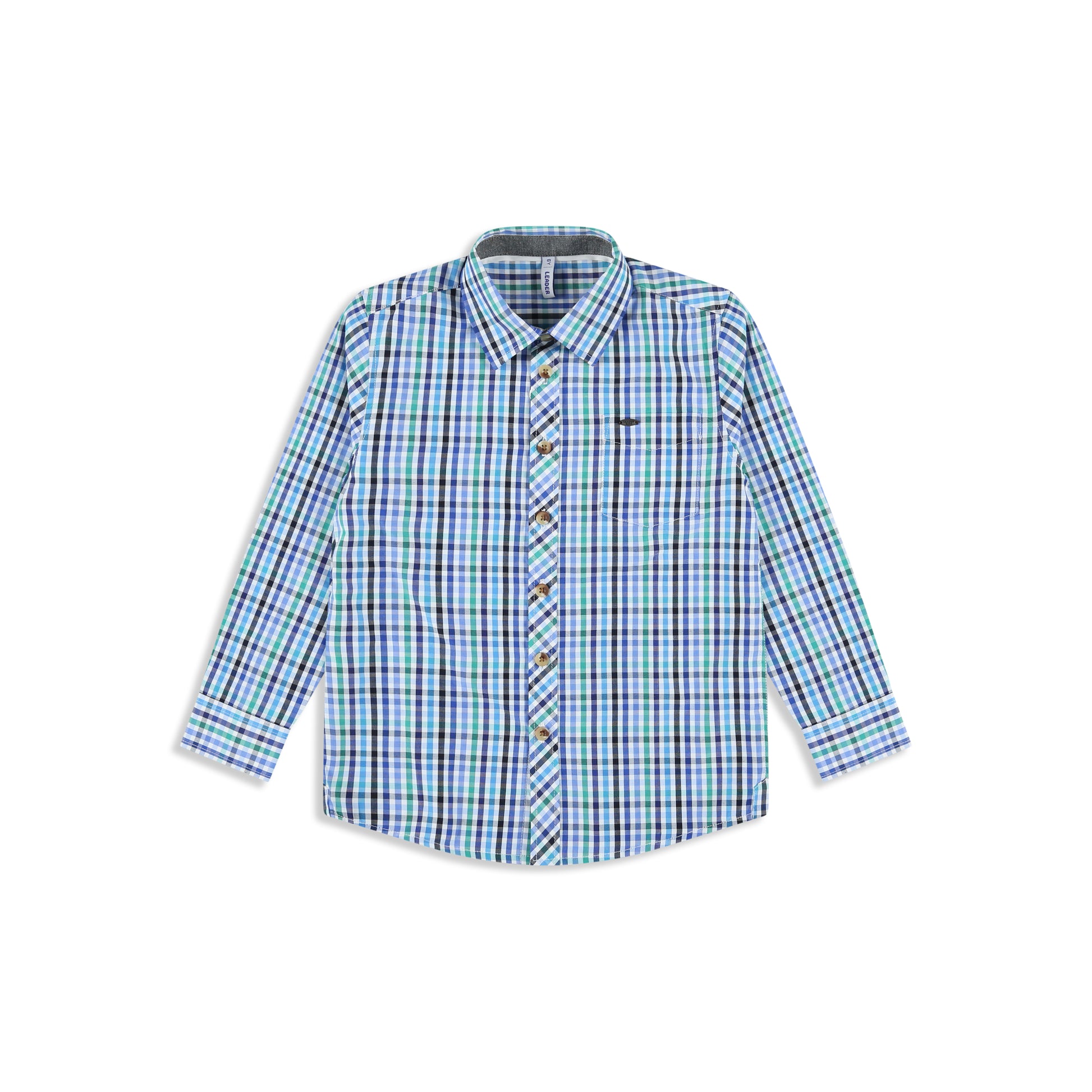 Plaid Shirt 089 GREEN / 6