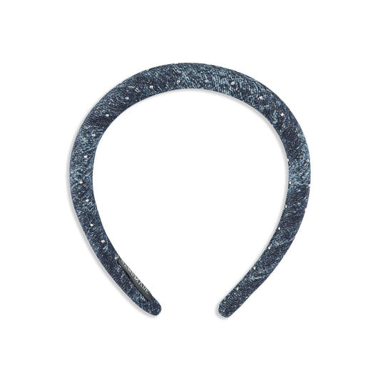 Washed denim bow COLORFUL / NS