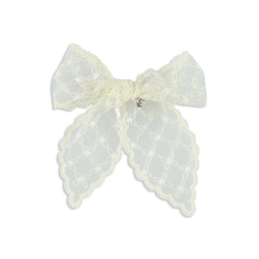 Embroidered bow COLORFUL / NS