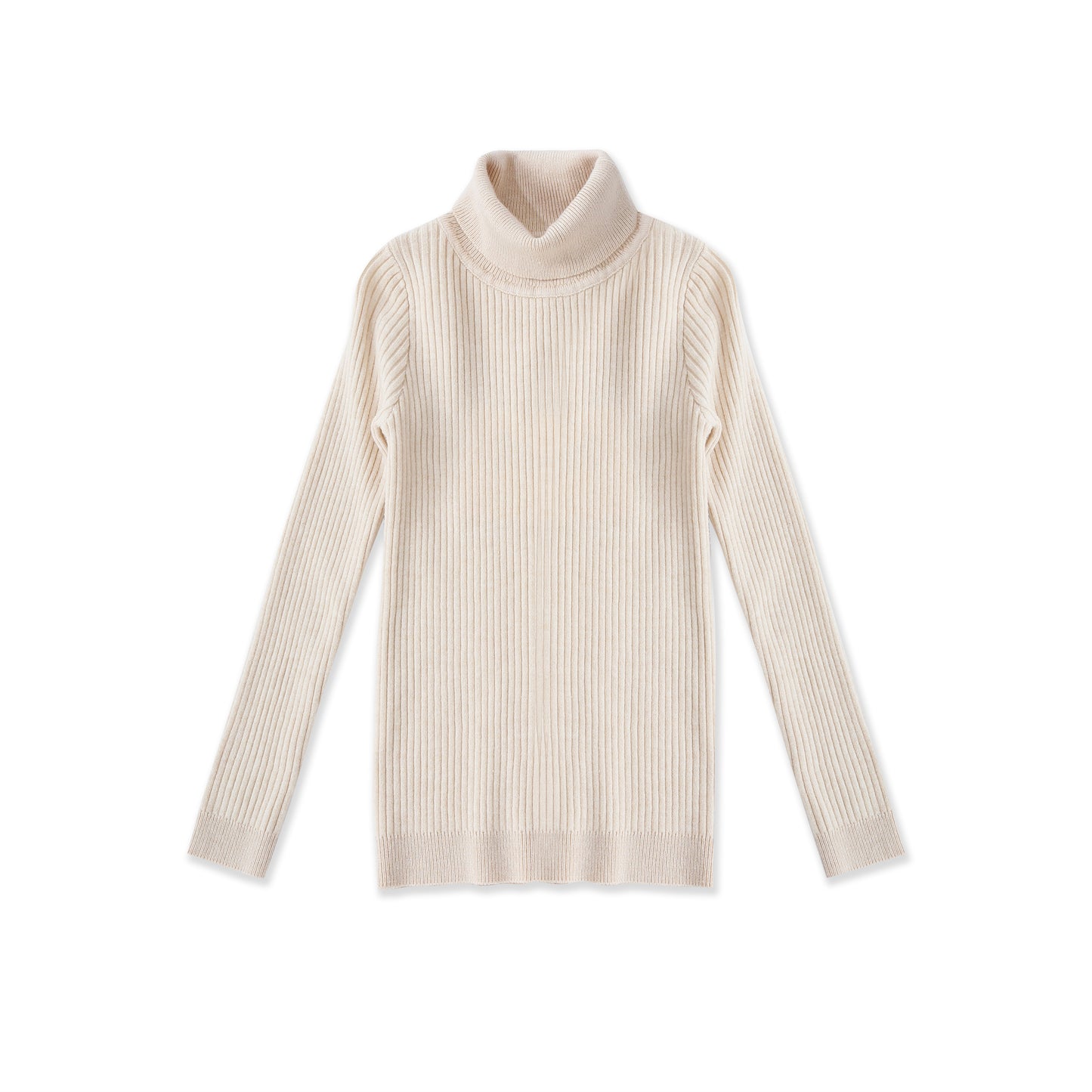 Girls turtleneck sweater 031 Cream / 7