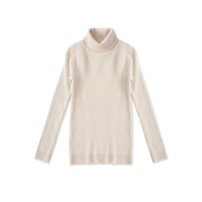 Girls turtleneck sweater 031 Cream / 7