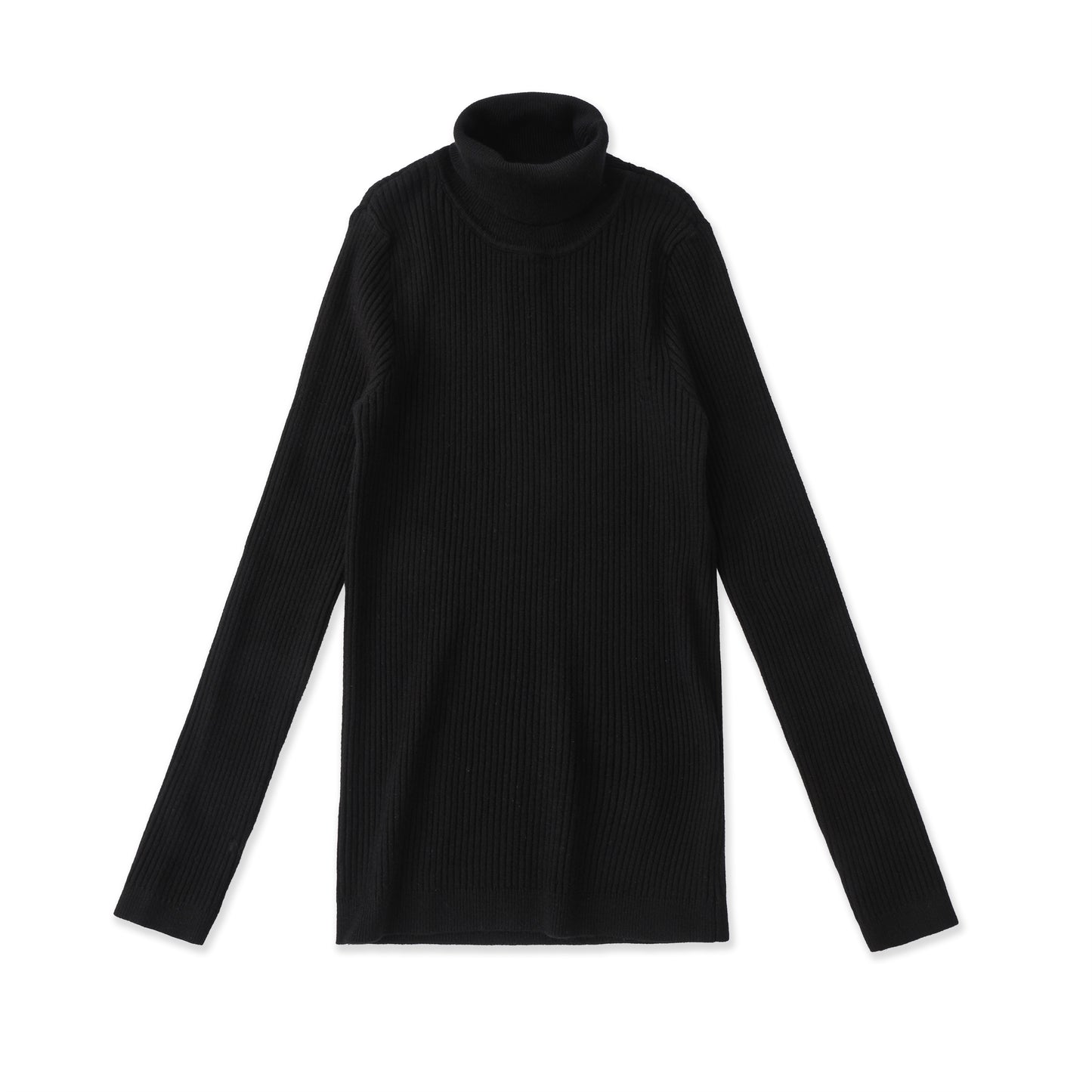 Girls turtleneck sweater 032 Black / 16