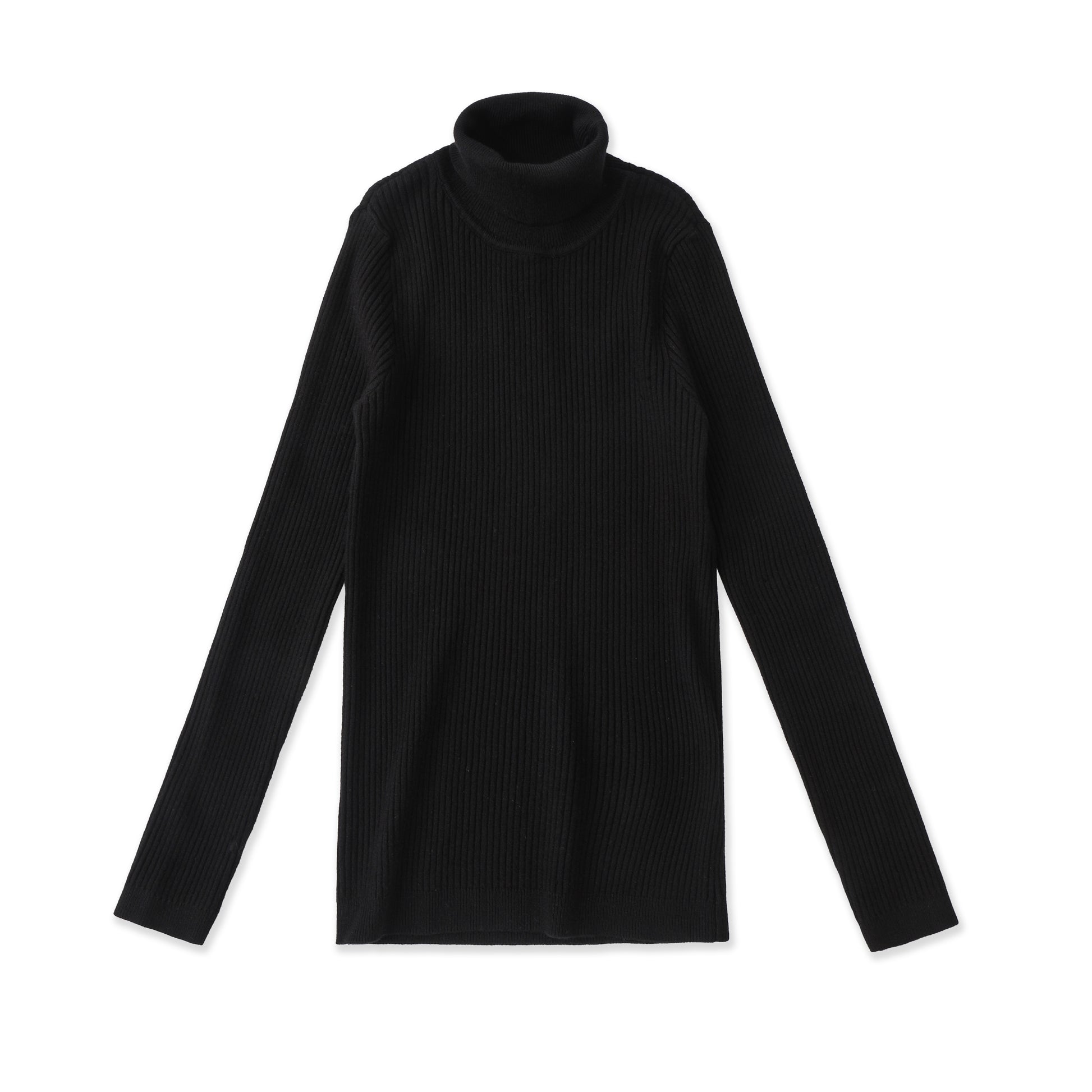 Girls turtleneck sweater 032 Black / 16