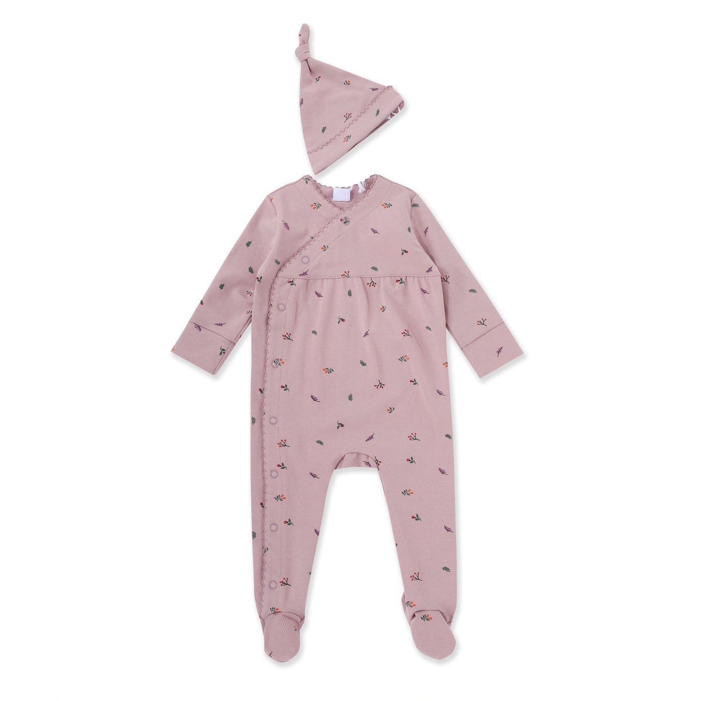 SnuggleBloom Footie 008 Purple / 0-3