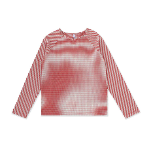 Textured Classic Tee 020 Maroon / 18