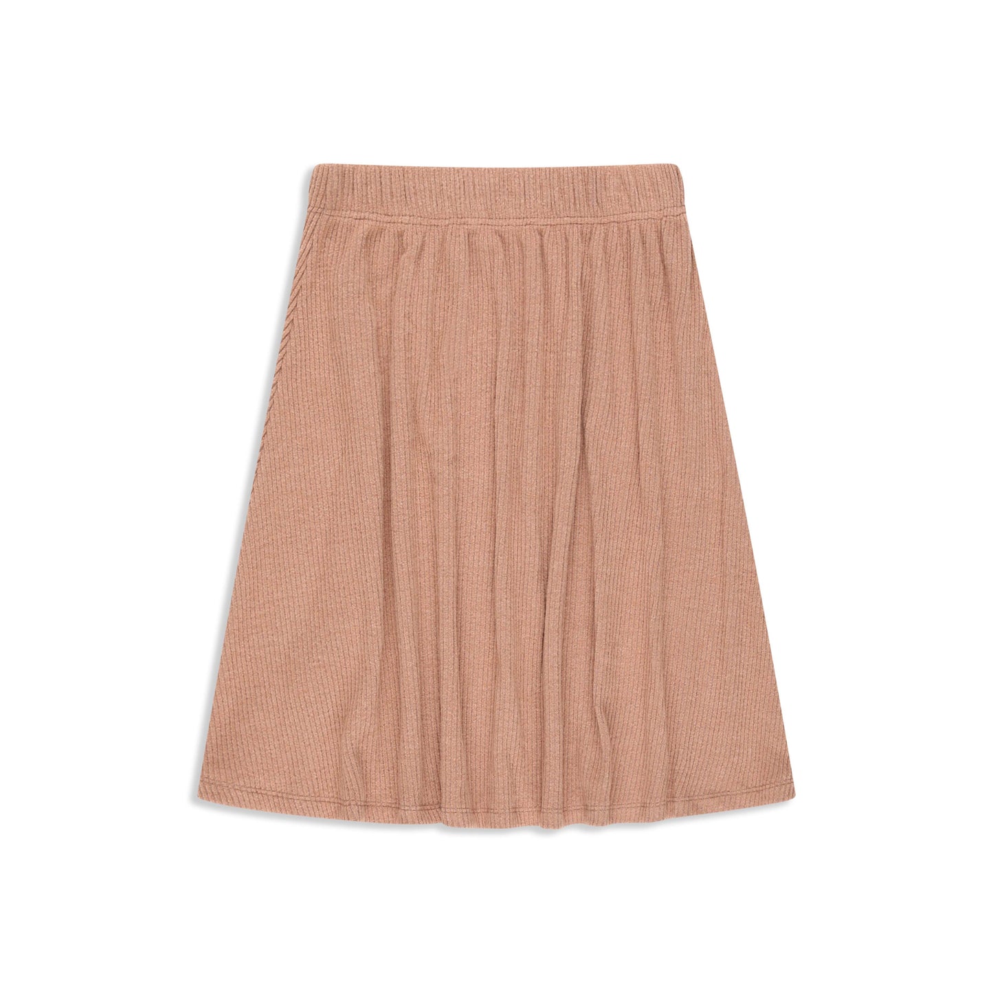 Ribbed skirt 042 Brown / 16