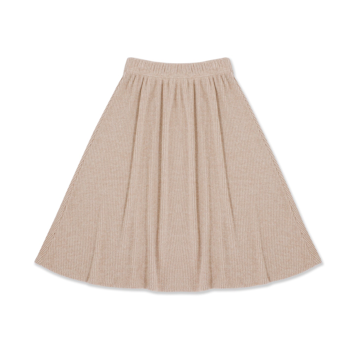 Ribbed skirt 042 Beige / 16