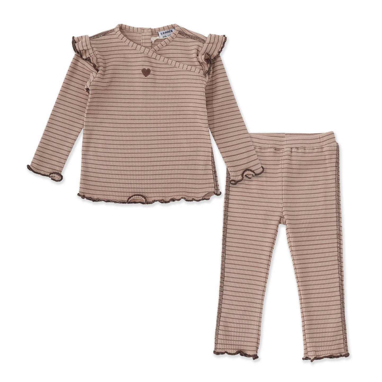 Ribbed Cozy Lounge Set 000 Beige / 612