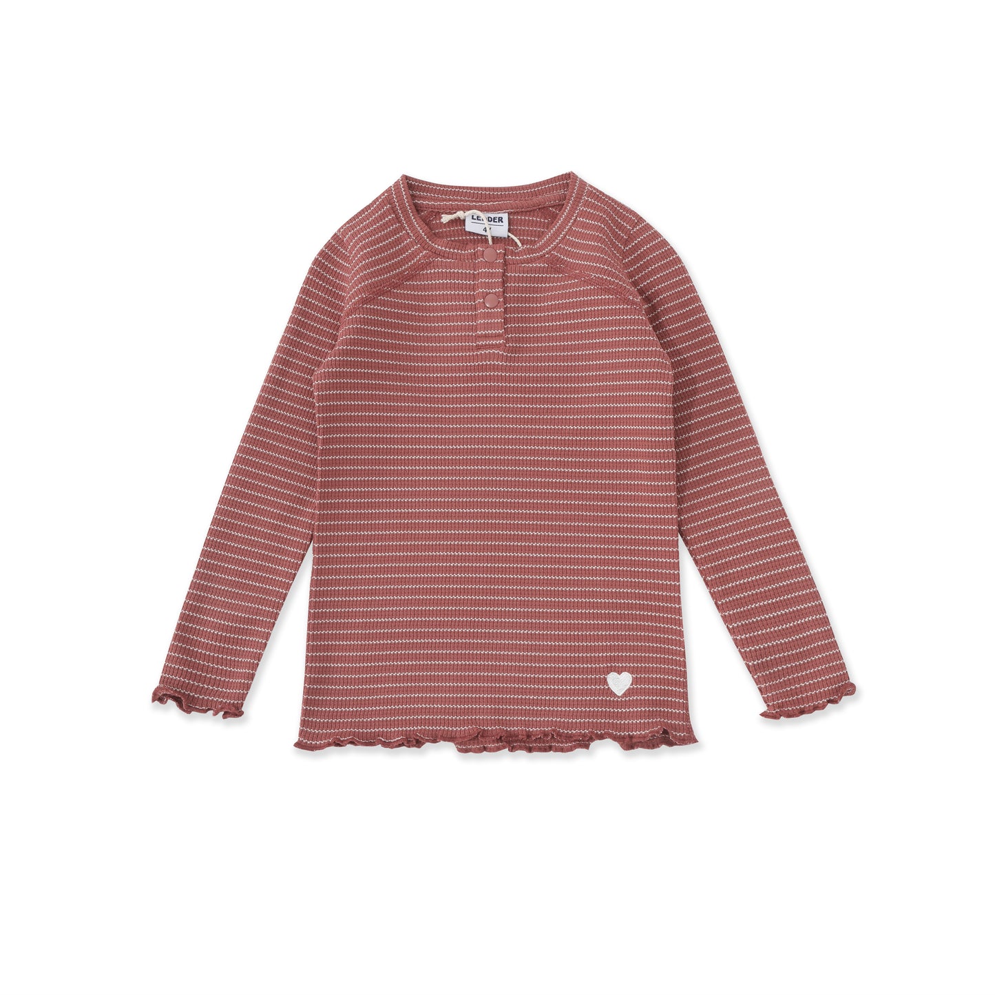 Everyday Stripe Pullover 001 Maroon / 8