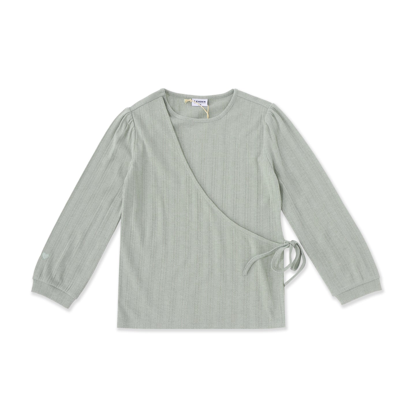Wrap Soft Jersey Top 002 Green / 18