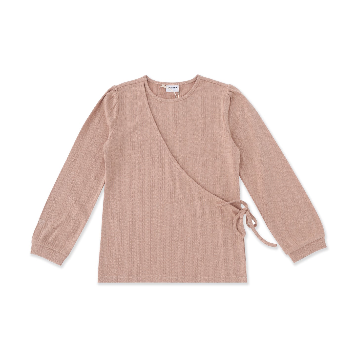 Wrap Soft Jersey Top 002 Peach / 18