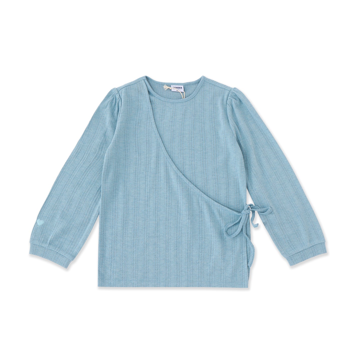 Wrap Soft Jersey Top 002 Blue / 18