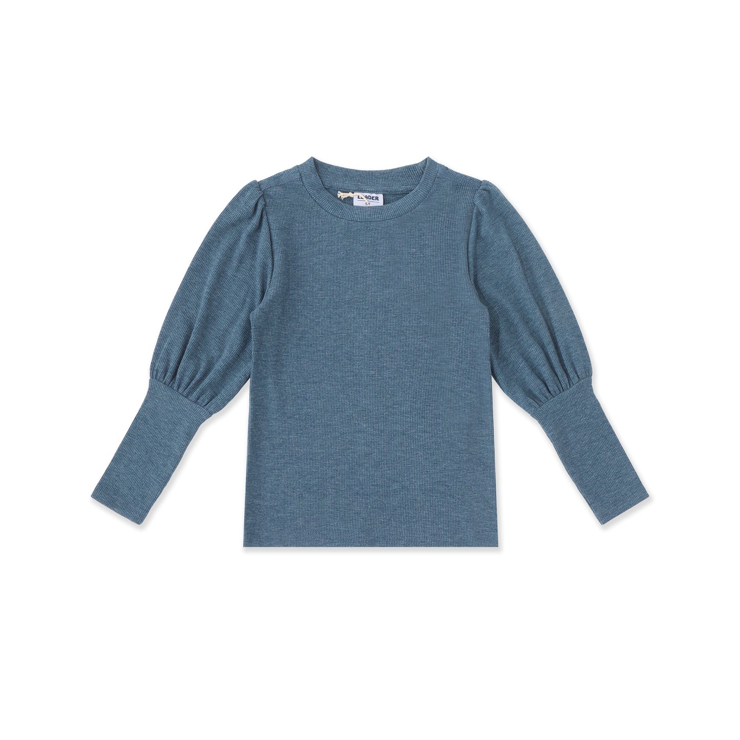 Waffle Layered Top 003 Denim / 10