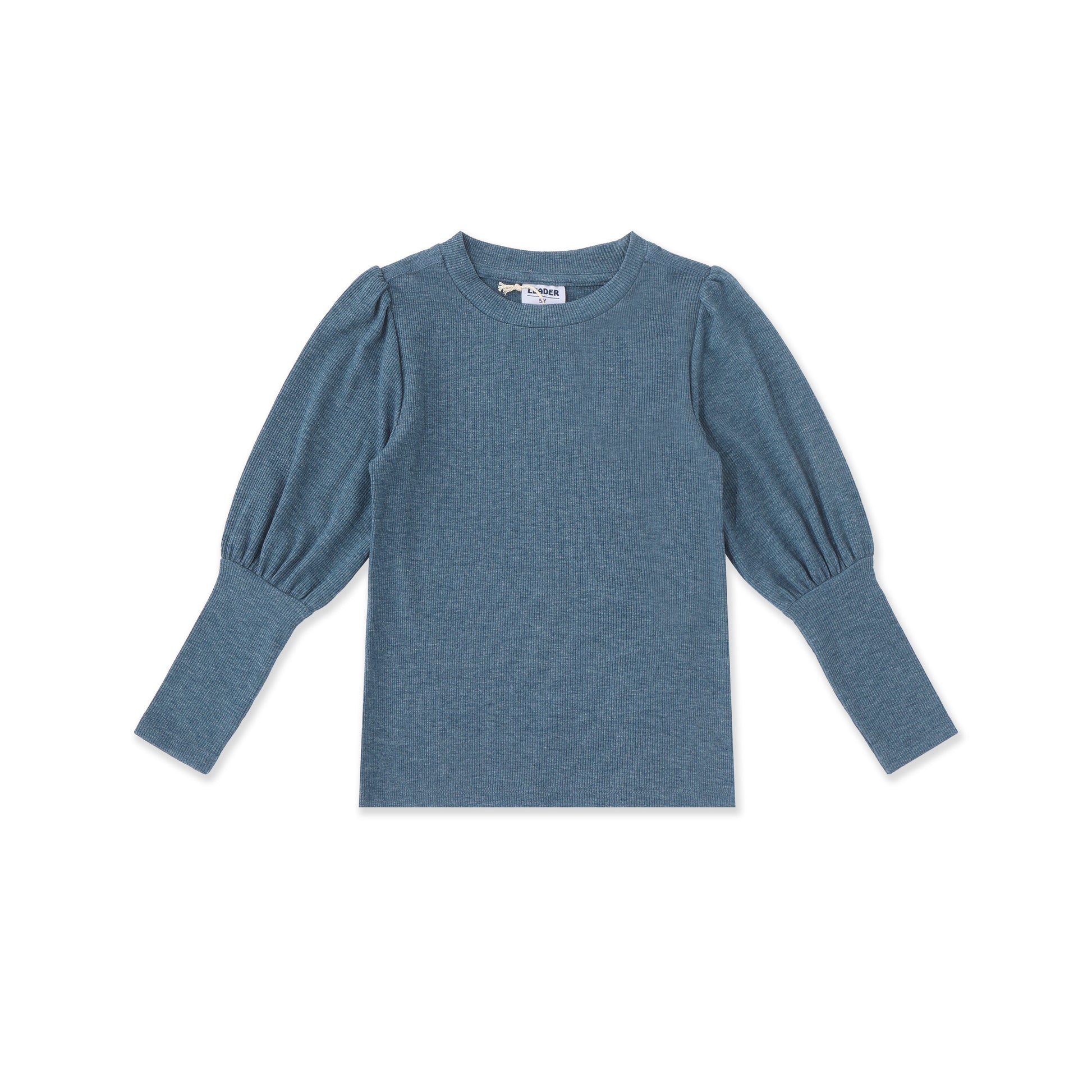 Waffle Layered Top 003 Denim / 10