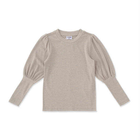 Waffle Layered Top Teens 004 Beige / 18