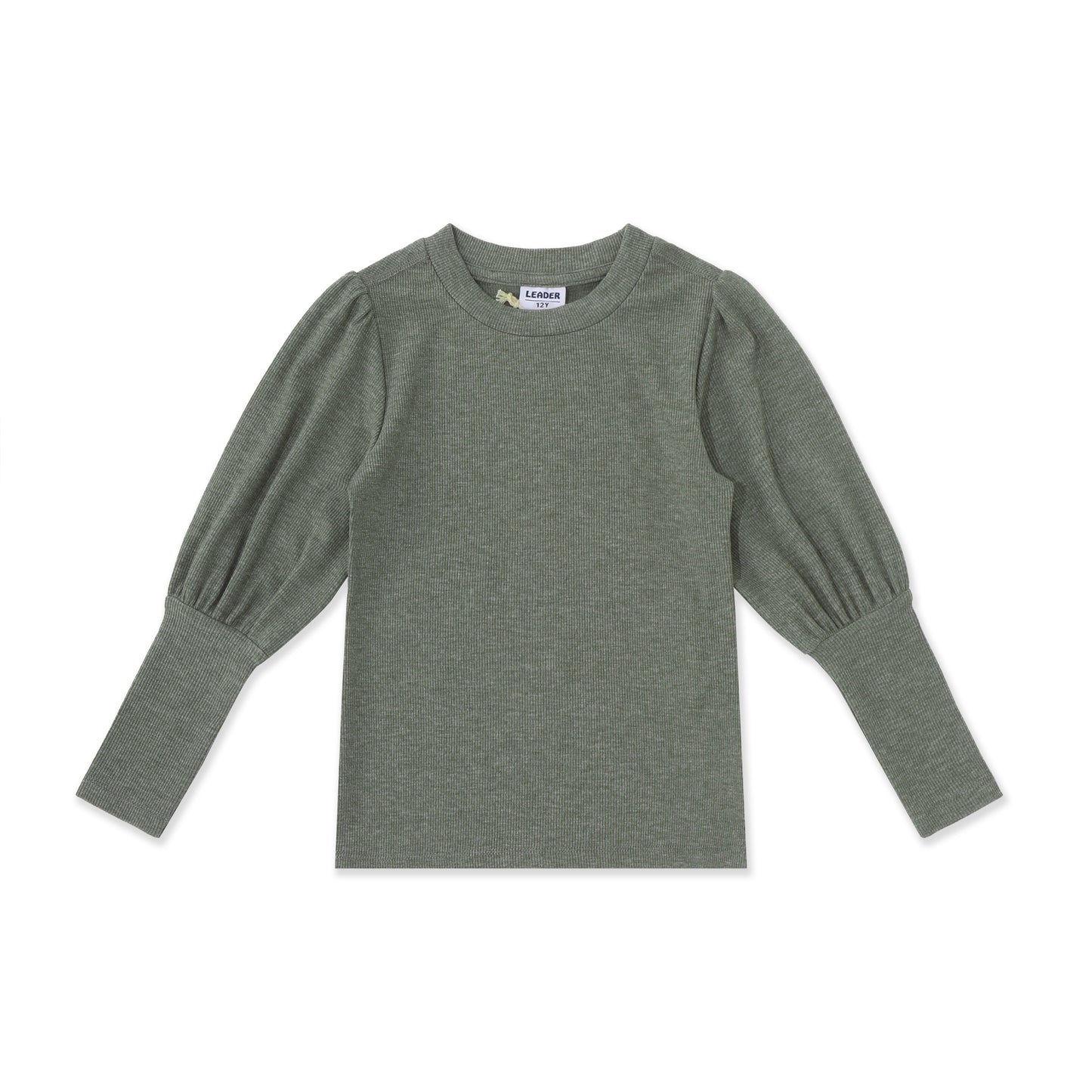 Waffle Layered Top Teens 004 Green / 18