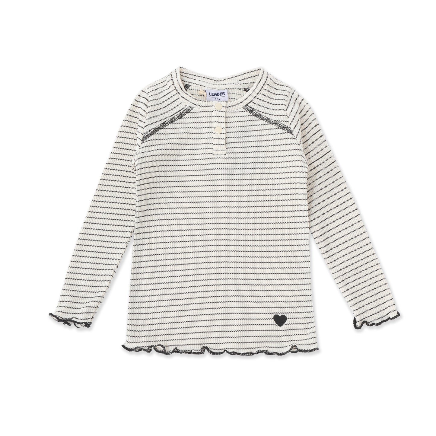 Everyday Stripe Pullover 011 Cream / 16