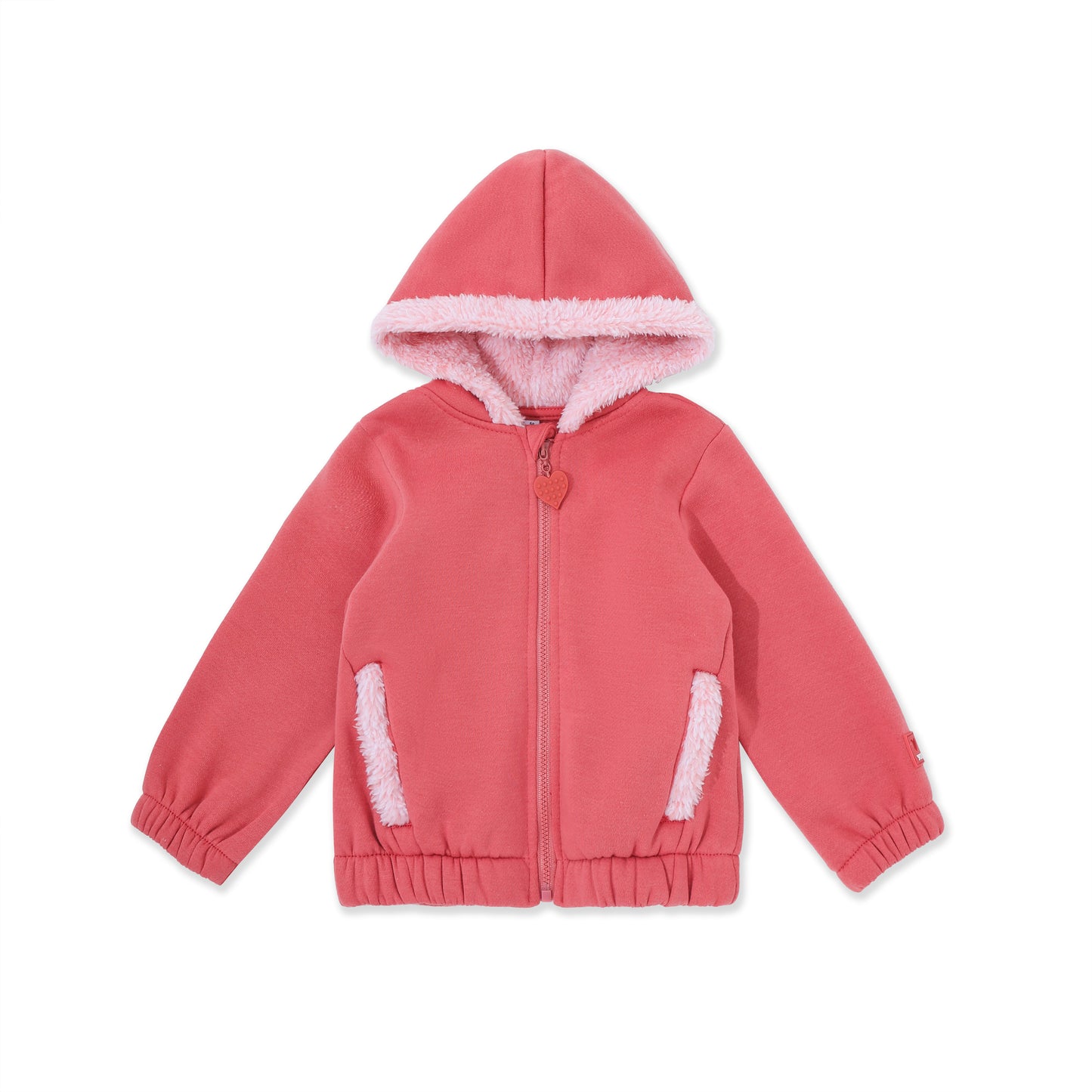 Girls Fleece Zip Hoodie 014 Teal / 3-6M